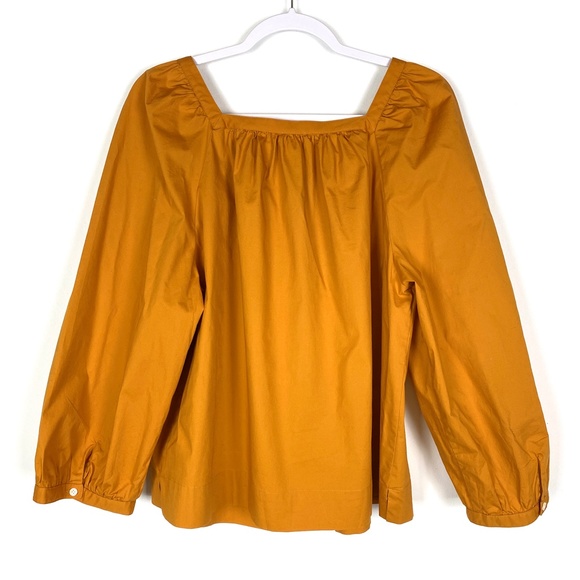 J. Crew Penny Top Square Neck Blouse - Picture 2 of 7